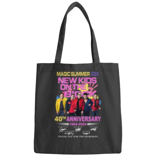 Discover Magic Summer 2024 NK on The Block 40th Anniversary 1984  2024 Thank You Bags