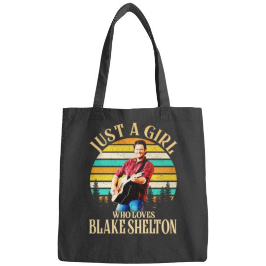 Discover Just A Girl Who Loves Blake Shelton Bags, Country Blake Shelton 2024
