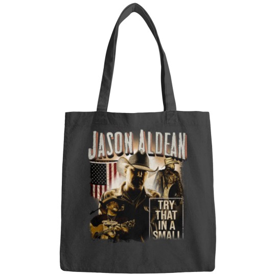 Discover Vintage Jason Aldean Bags, Try That In A Small Town Bags
