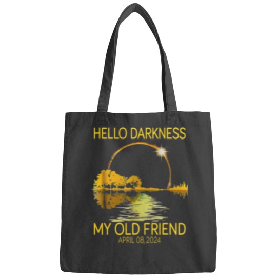 Discover Hello Darkness My Old Friend Eclipse Bags, Hello Darkness Bags