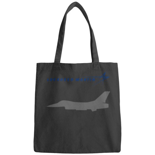 Discover Lockheed Martin F-16 Fighting Falcon Logo Unisex Bags
