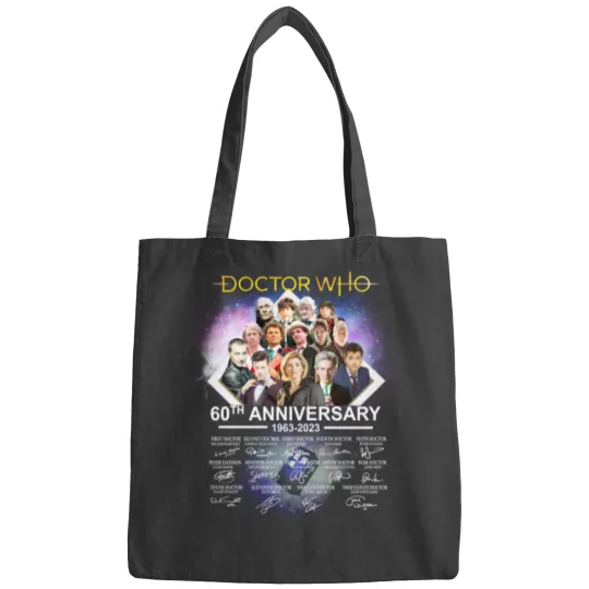 Discover Doctor Who 60th Anniversary 1963-2023 Thank You Bags