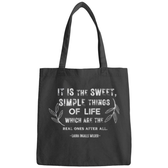 Discover Little House on the Prairie Bags Laura Ingalls Wilder Quote Bags
