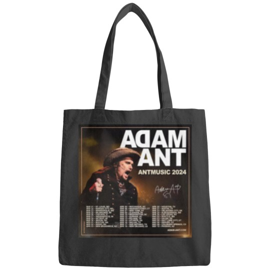 Discover Adam Ant Autumn 2024 UK ANTMUSIC Tour Unisex Bags