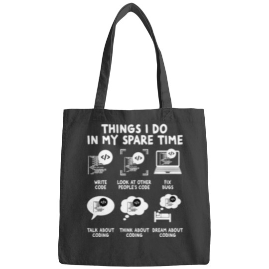 Discover Funny Coder Programmer Bags