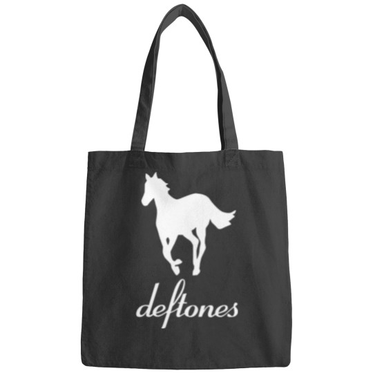 Discover Deftone White Horse Logo Bags