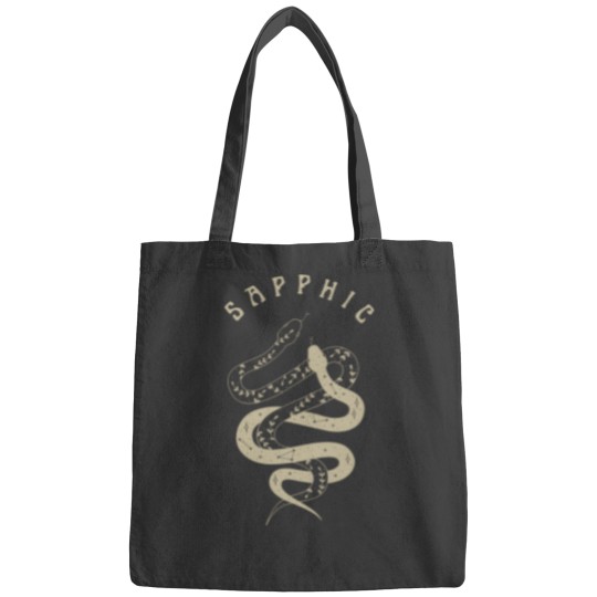 Discover Sapphic Bags, Mystical Sapphic Snakes, Boho Celestial