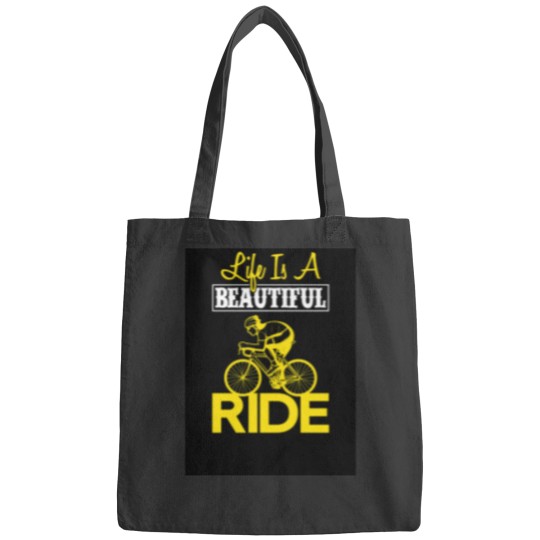 Discover Bicycle life is a beautiful ride Bags