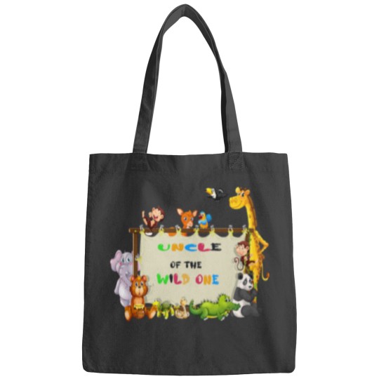 Discover Uncle Of The Wild One Zoo Safari Bags