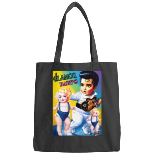 Discover Elvis  Marilyn’s Glamor Twins Rock the Dance Floor Sticker Bags