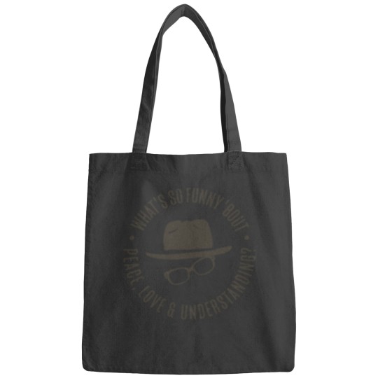 Discover Elvis Costello What's So Funny 'bout Peace Love and Understanding Bags