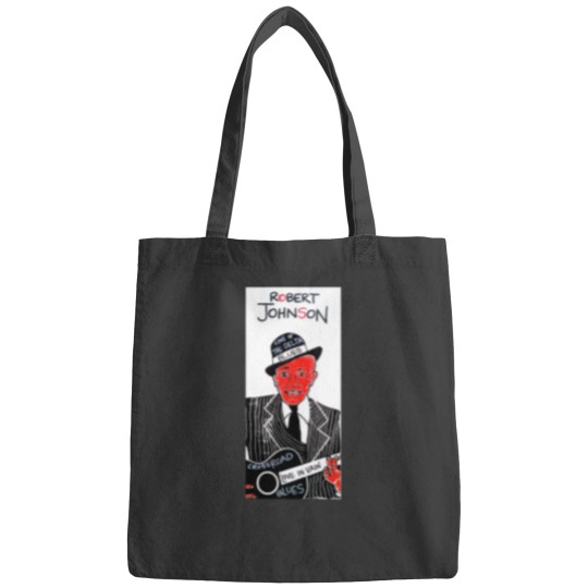 Discover Robert Johnson Blues Folk Art Bags