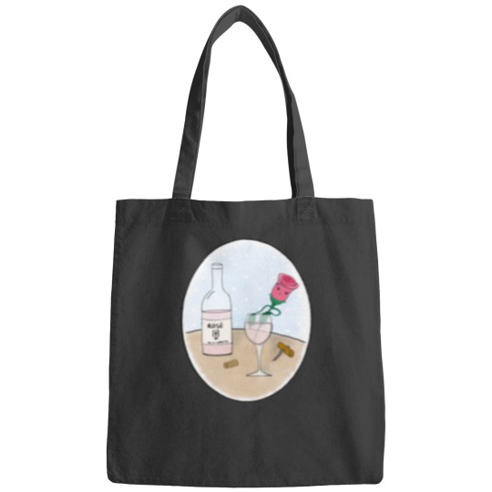 Discover A Rose In A Rosé WineBath Bags