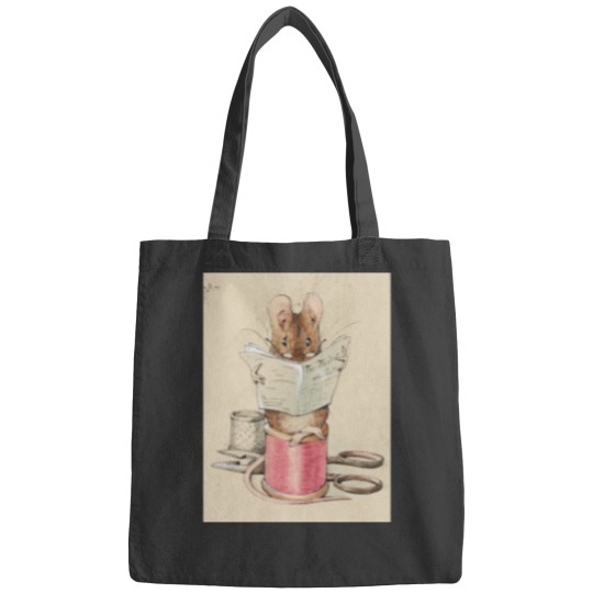 Discover Mouse on a bobbin Bags
