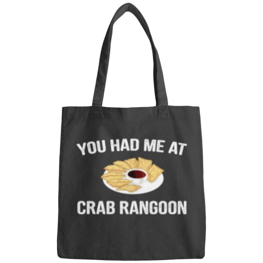 Discover you had me at crab rangoon, egg roll Bags