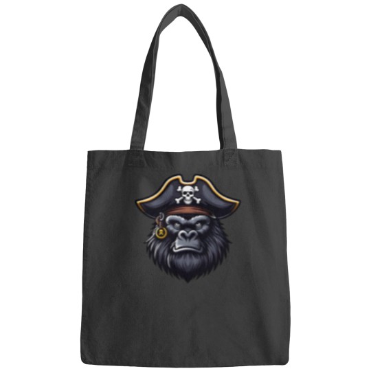 Discover Majestic Gorilla Face Pirate Look Bags