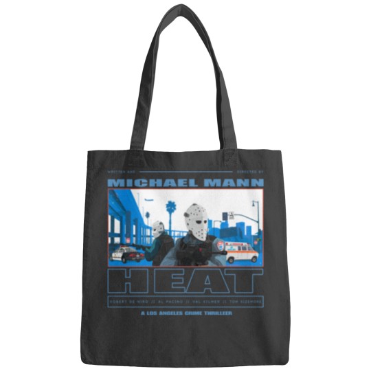 Discover Heat Movie Graphic Bags, Michael Man 90s Action Film Memorabilia, 1995 Heat Movie Bags Bags