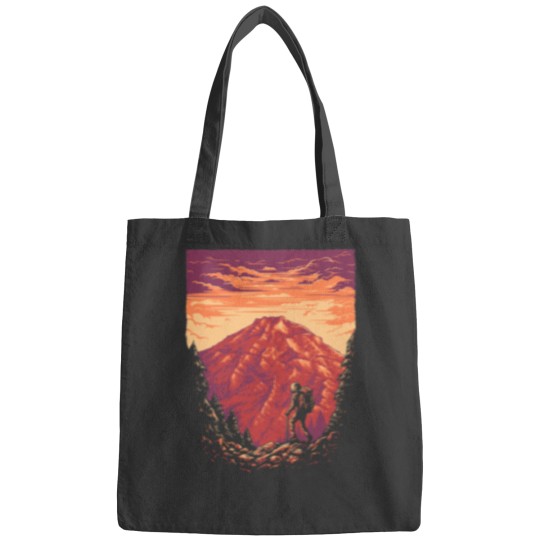 Discover exploring the world - nice gift for who love adventure hiking travel and exploring T-Shir Bags