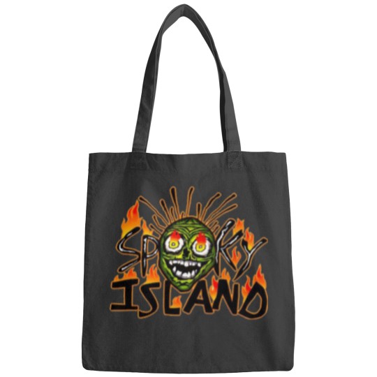 Discover Spooky Island Scooby Doo Collage Unisex Bags, Spooky Island