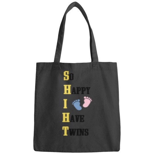 Discover So Happy That I_m Having Twins Bags