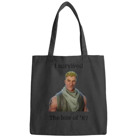 Discover I survived the Bite of '87 Bags