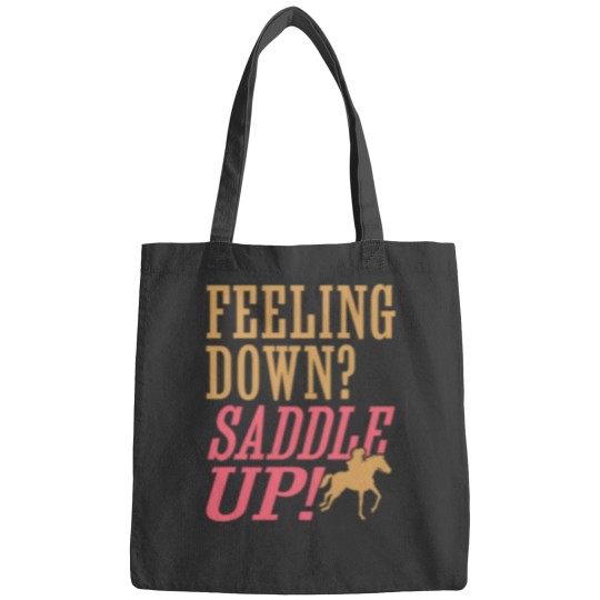 Discover Horse Riding Feeling Down Saddle Up Active Bags