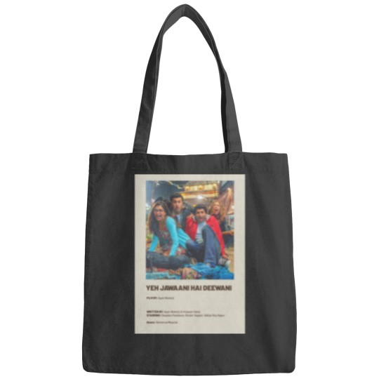 Discover Yeh Jawaani Hai Deewani - minimalist movie   Active Bags