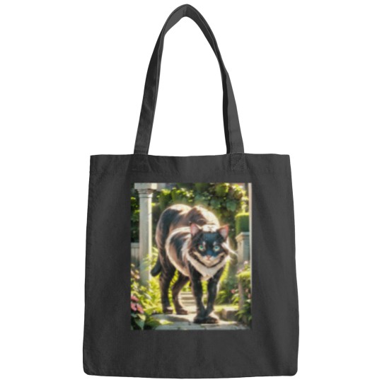 Discover Color Cat in the rain Bags