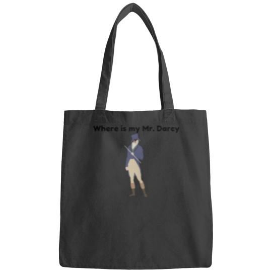 Discover Where is my Mr. Darcy - funny Active Bags