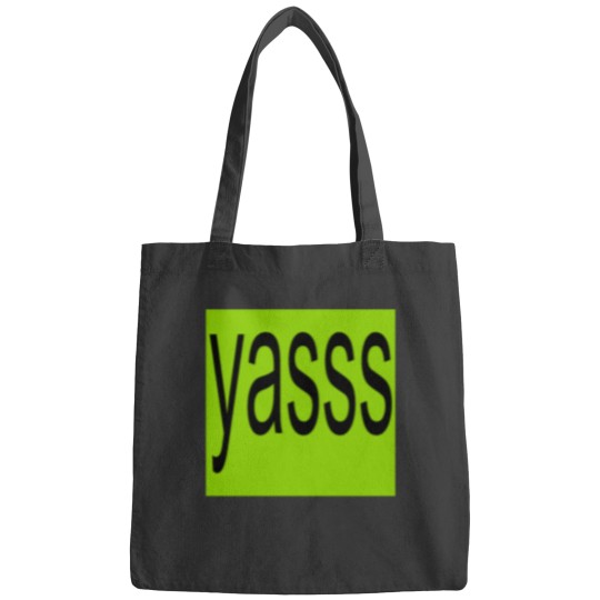 Discover Yasss brat parodyActive Bags