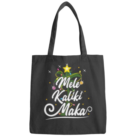 Discover Hawaiian Christmas Tree Mele Kalikimaka Christmas Palm Tree Lights Hawaii Beach Party Bags