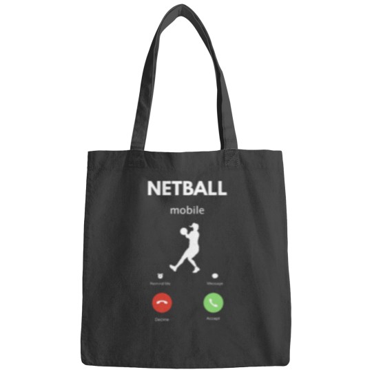 Discover Netball Call Design Funny Essential Bags