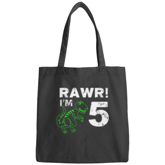 Discover Rawr! Im 5 Dinosaur Birthday Essential Bags