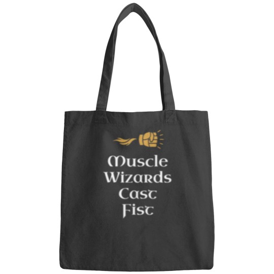 Discover RPG Muscle Wizards Cast Fist Tabletop RPG Addict Bags