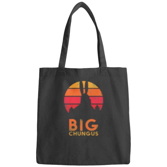 Discover Funny Big Chungus meme & Sticker. Bags