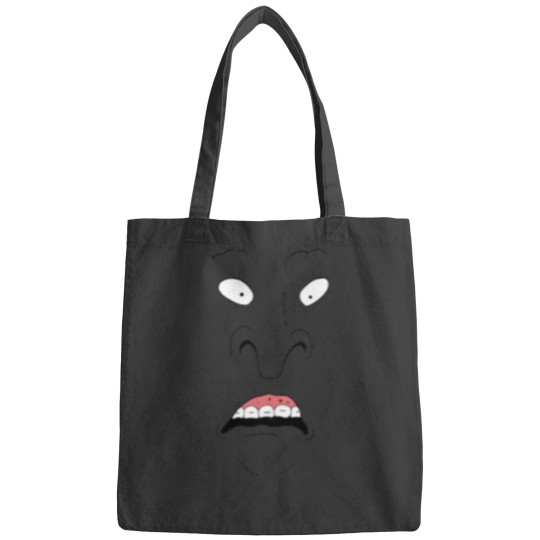 Discover Funny Beavis and Butthead Face Bags