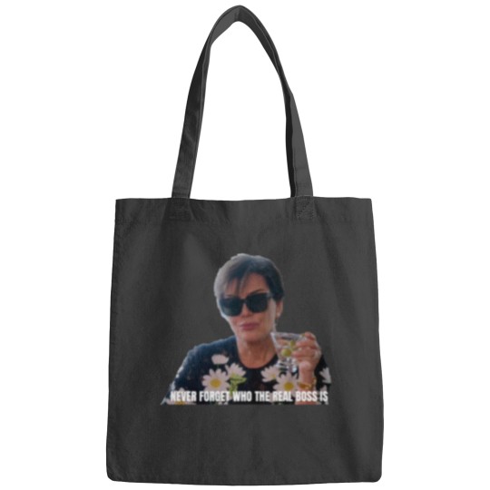 Discover Kris Jenner THE BOSS Greeting Card Bags