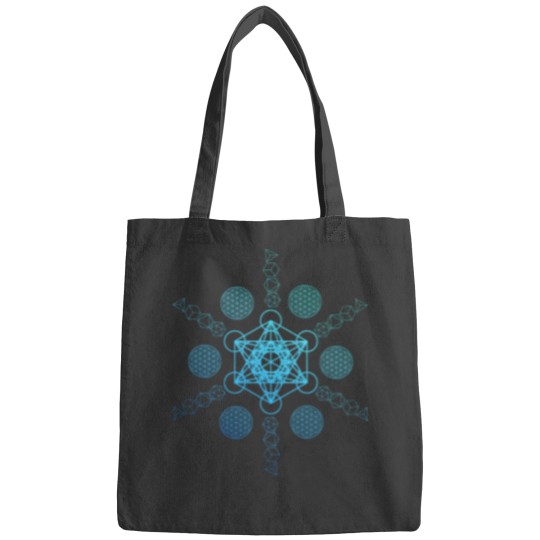 Discover Metatron's Cube Platonic Solids Essential Bags