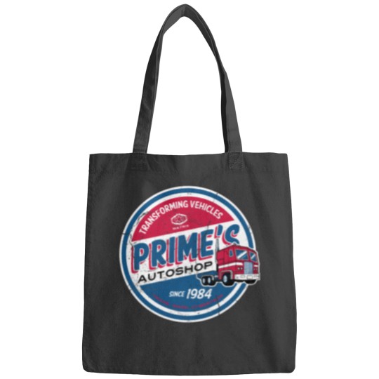Discover Primes Autoshop Vintages Distressed Style Garage Bags