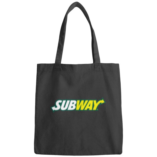 Discover subway logo Bags