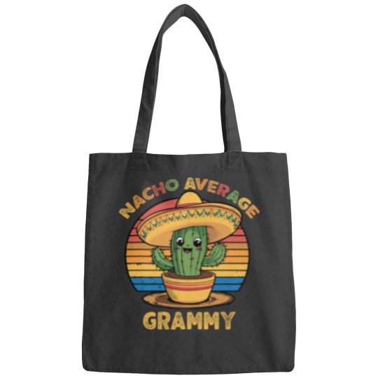 Discover Nacho Average Grammy Matching Mexican Cinco De Mayo Funny Bags