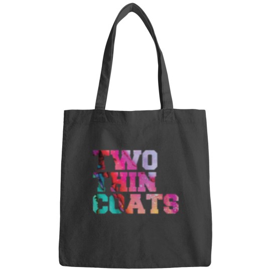 Discover 2 thin Coats - Black Background Bags