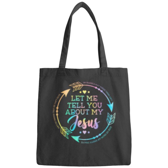 Discover Christian Gift Let Me Tell You About My Jesus Bags