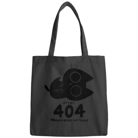 Discover Meowtivation not Found Classic Bags