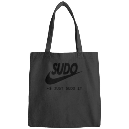 Discover Just Sudo It Sudo linux Bags