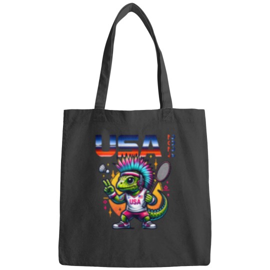 Discover Atomicc Iguana Supporting The Home Team Bags