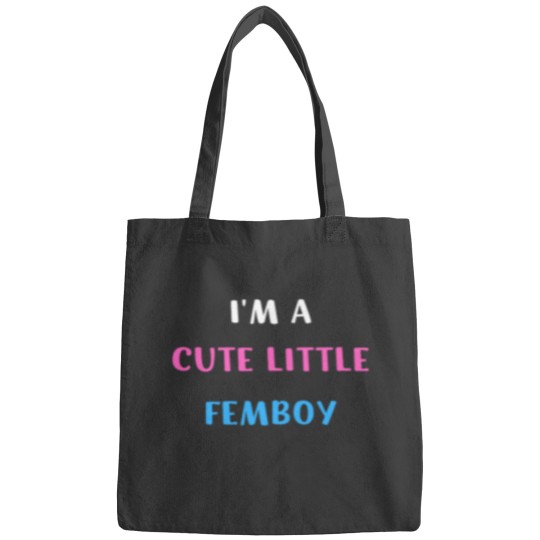 Discover Im A Cute Little Femboy Bags