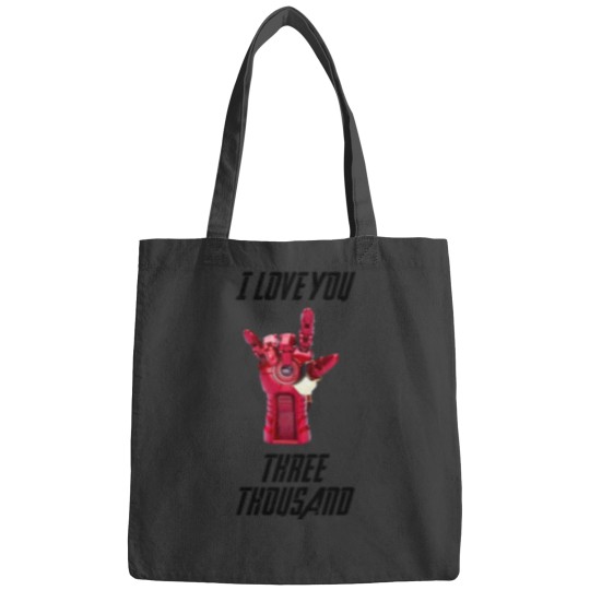 Discover I love you 3000 Bags