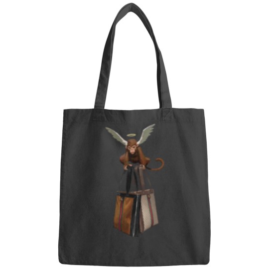 Discover Flying Monkey with Luxury Purses (From Fashion Editorial) Bags