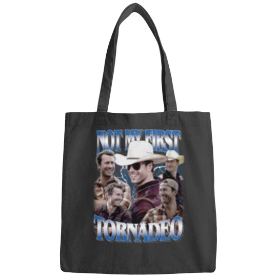 Discover Not My First Tornado 90s Vintage Bags, Glen Powell Bags, Tyler Owens Bags